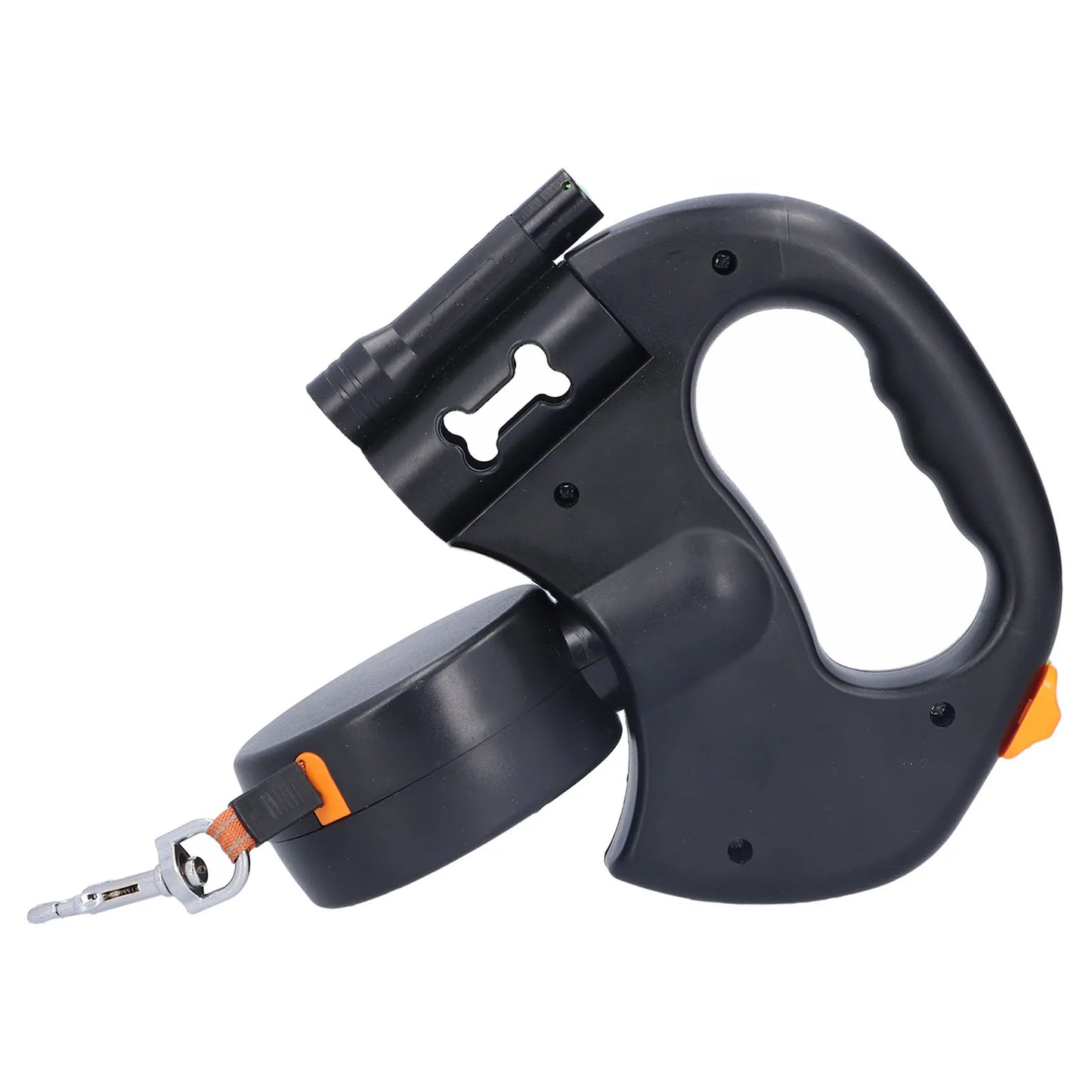 Double retractable anti-tangle leash