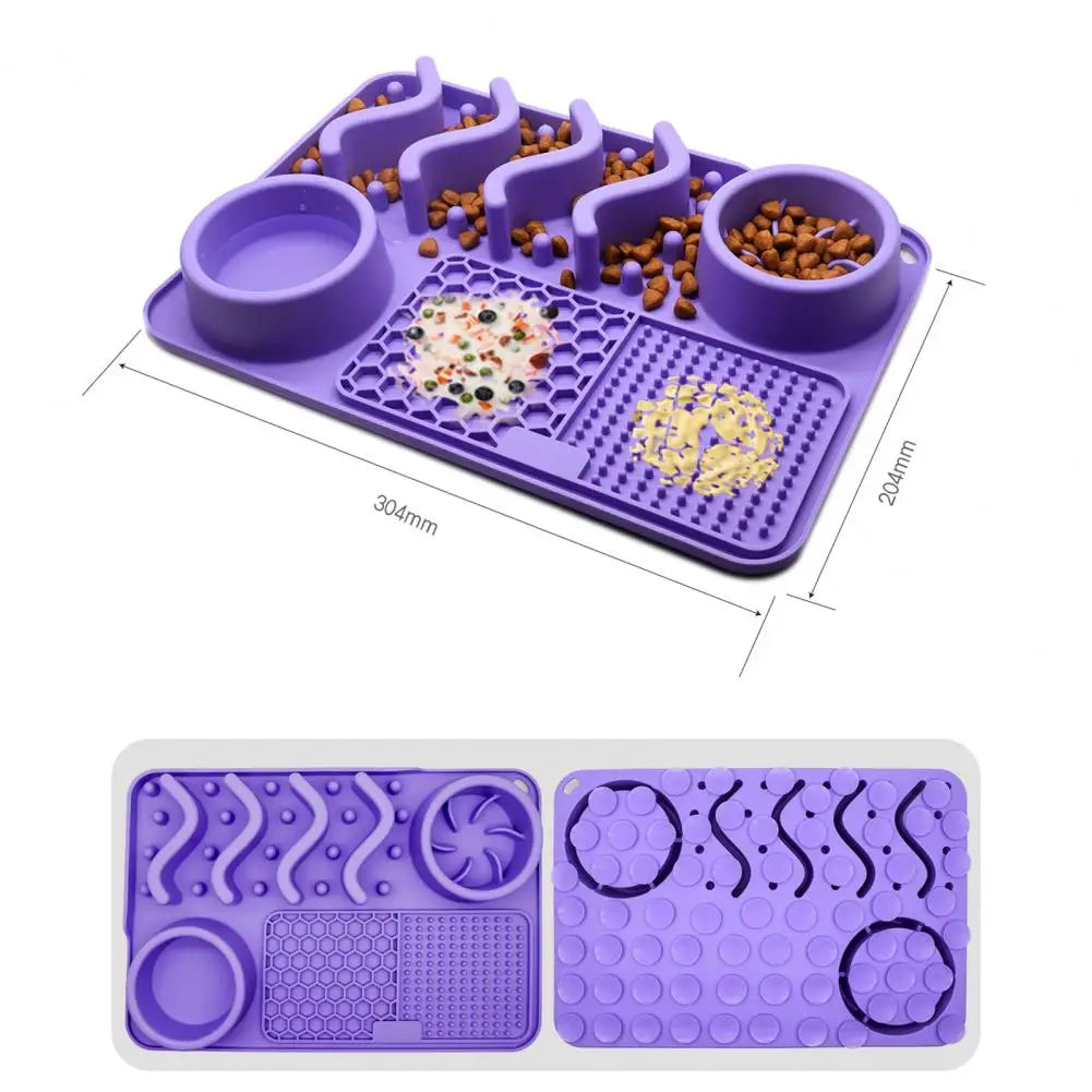 Tapis de Léchage pour chien 3 en 1 - Dimension
