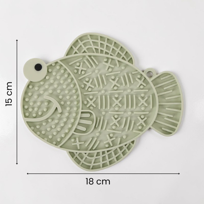 Tapis de léchage pour chien - Poisson & Grenouille
