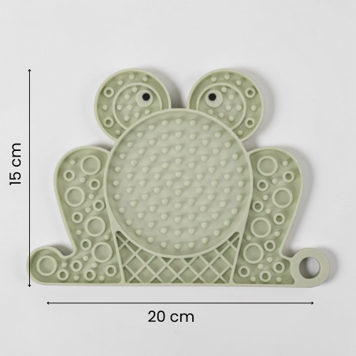 Tapis de léchage pour chien - Poisson & Grenouille