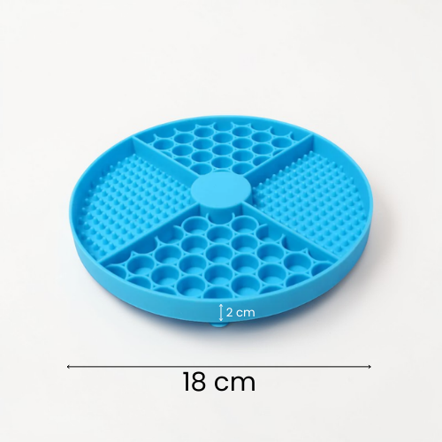 Tapis de léchage pour chien - Multi texture