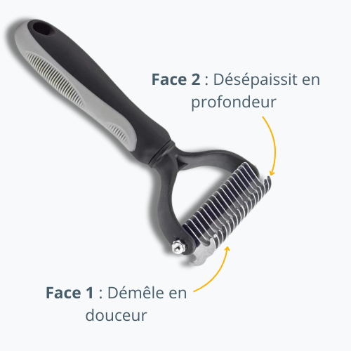 Brosse ultra-démêlante - Double Face