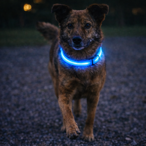 Collier Lumineux - Sécurité Nocturne