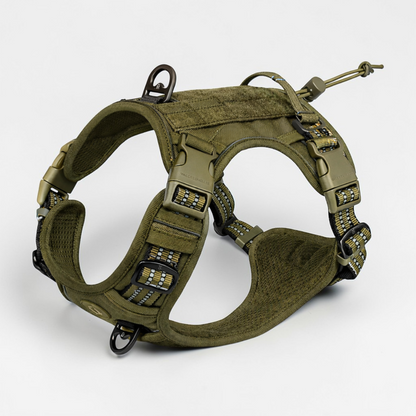 Harnais tactique chien - Compact & Robuste