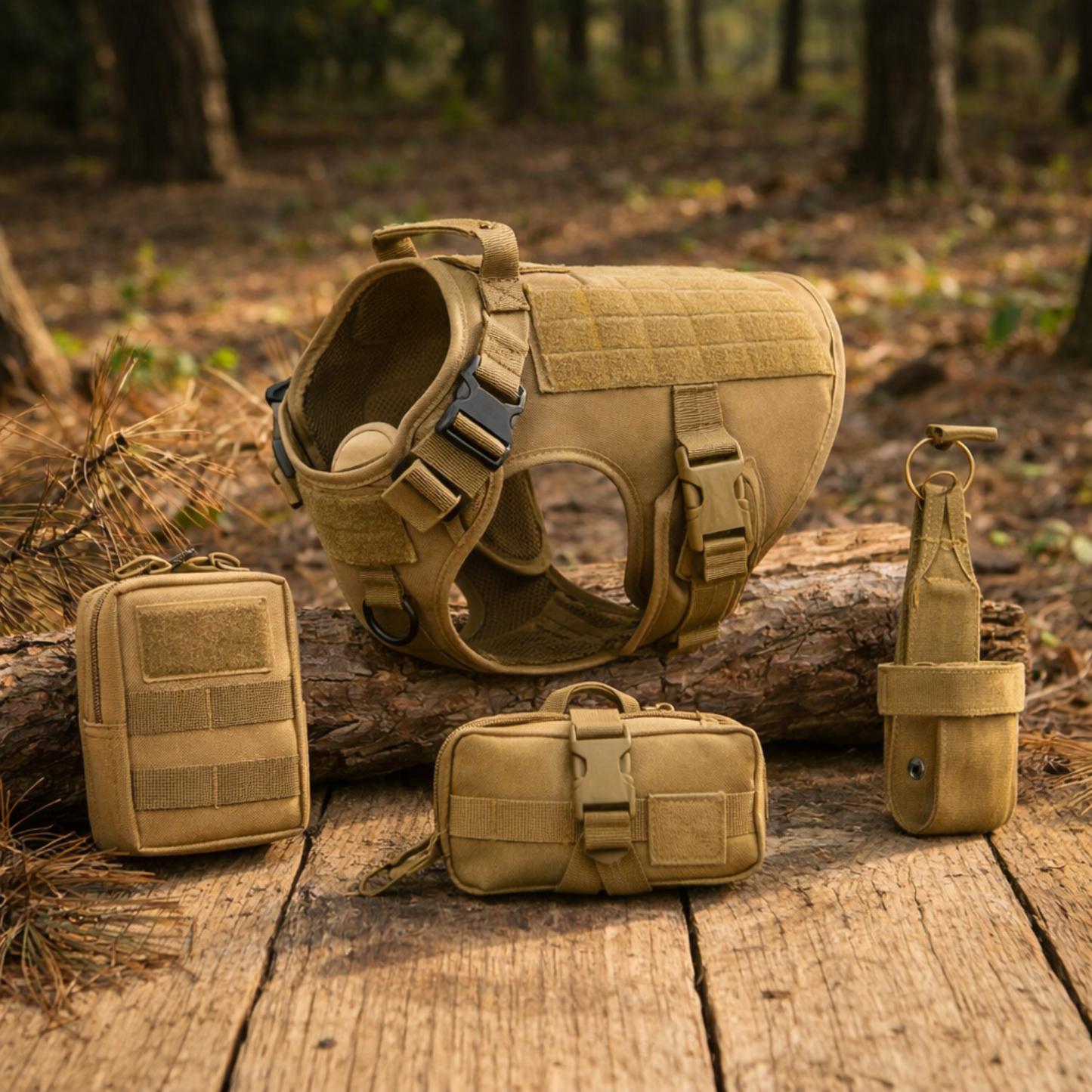 Harnais tactique chien - AC Pro