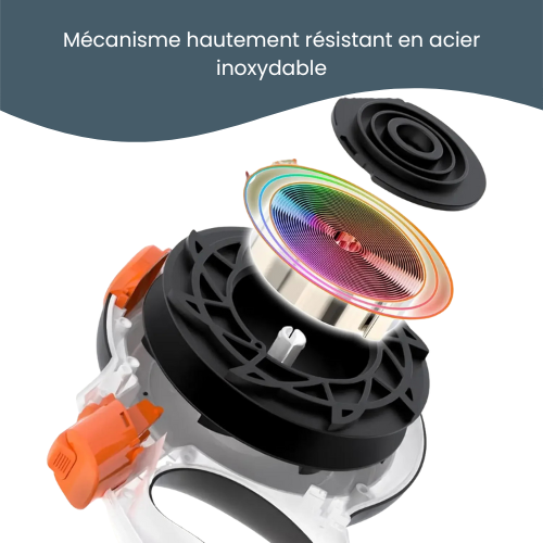 Laisse enrouleur gros chien 5/8M -  Laisse Titan 50KG