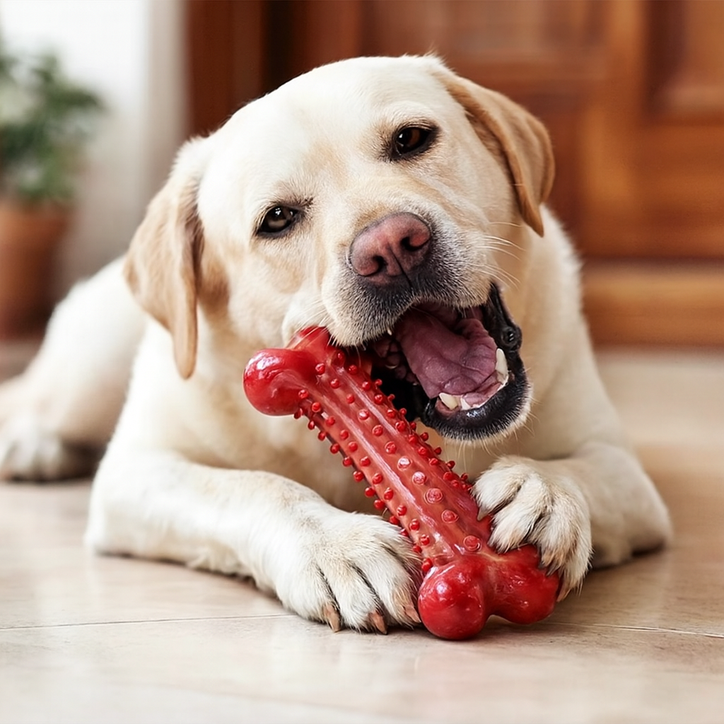 Os à mâcher pour chien en caoutchouc - StrongBite