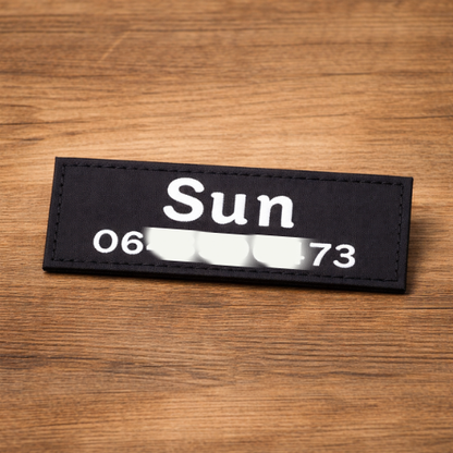 Patch personnalisable pour chien - 1 acheté = 1 offert