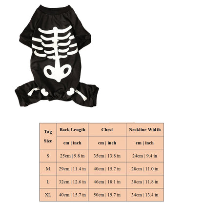 Déguisement pour chien | Squeleton