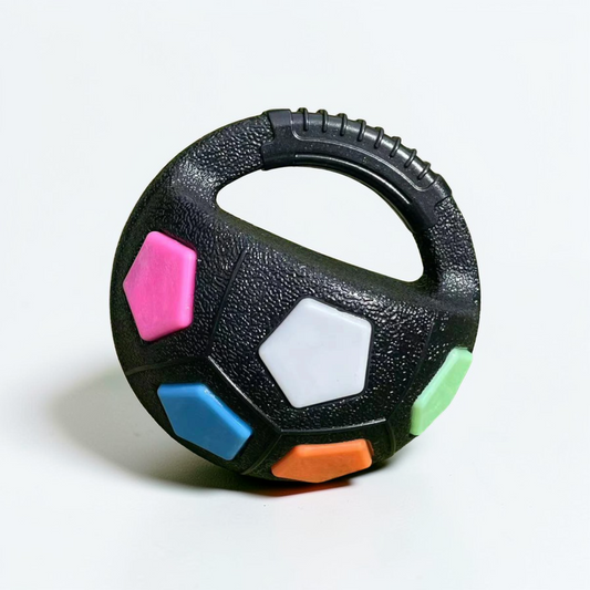 Ballon pour chien avec poignée