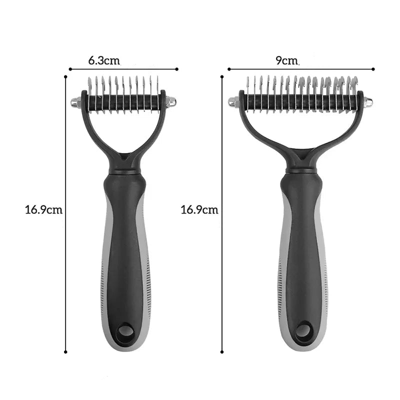 Brosse démêlante pour chien - Taille