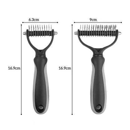 Brosse démêlante pour chien - Taille