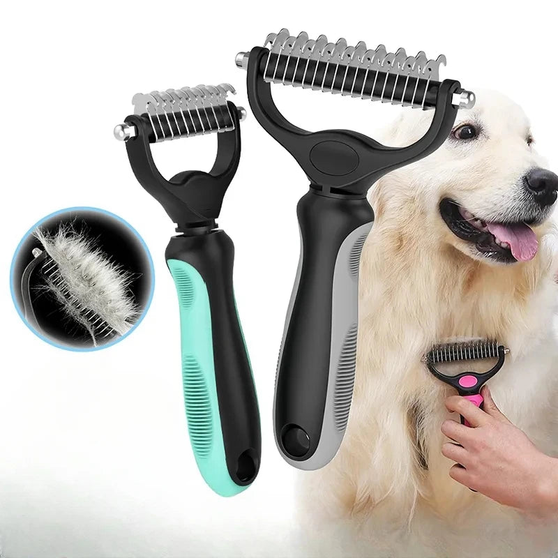 Brosse démêlante pour chien