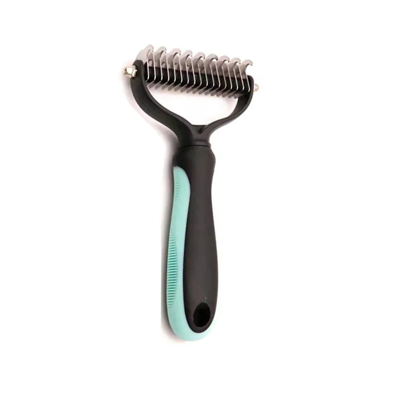 Brosse démêlante pour chien - Vert