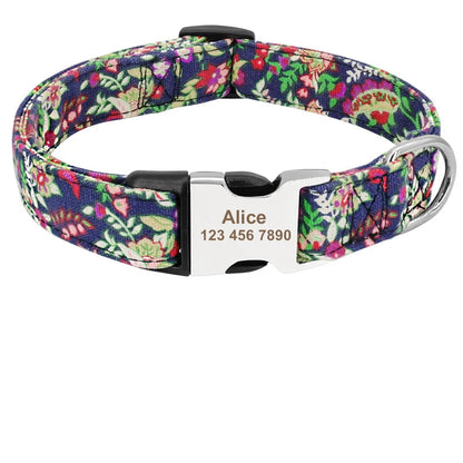 Collier Personnalisable pour chien - Violet