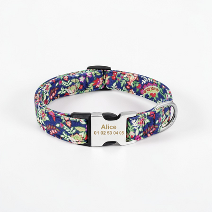 Collier personnalisé pour chien | Boucle Gravée - Ethnic Dog