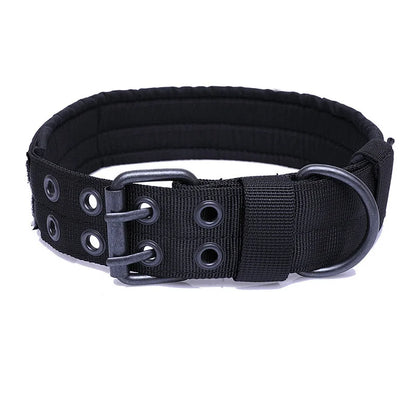 Collier pour chien militaire - Noir
