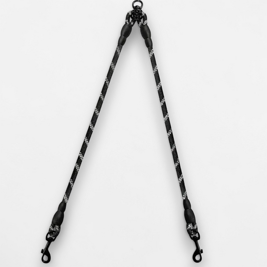 Coupleur de laisse pour chien - Corde tressée