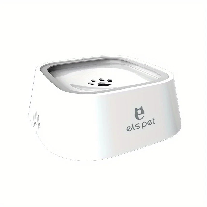 Gamelle anti éclaboussure chien - Blanc