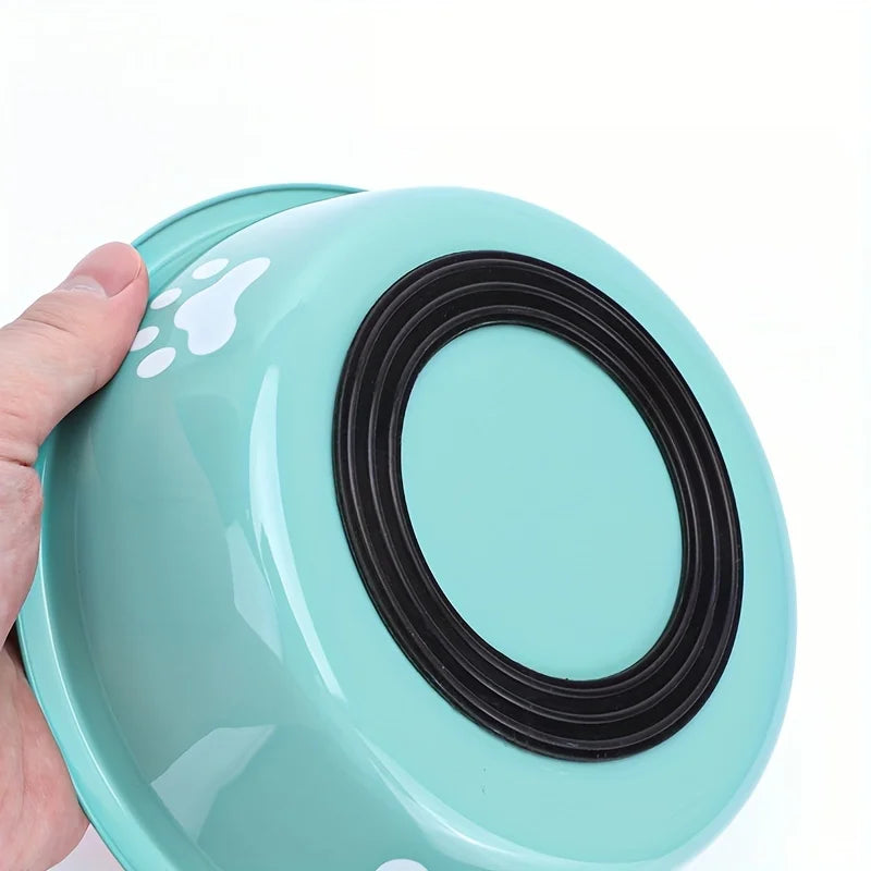 Gamelle en inox pour chien -Anti Renversement