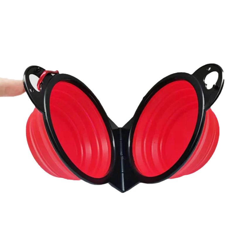 Gamelle pliante pour chien 2 en 1