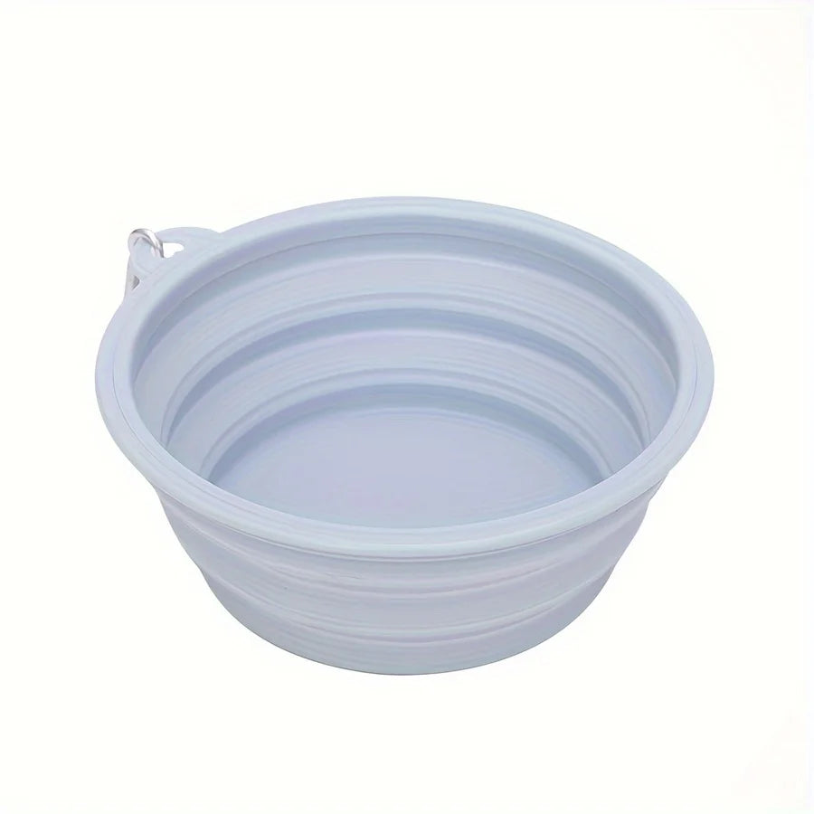 Gamelle pliante pour chien - Bleu