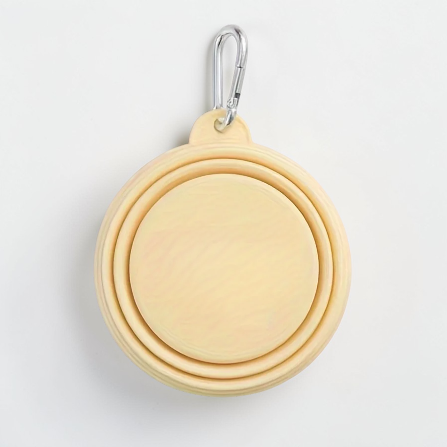 Gamelle pliable pour chien - Mousqueton inclus