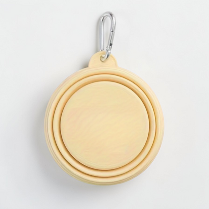 Gamelle pliable pour chien - Mousqueton inclus