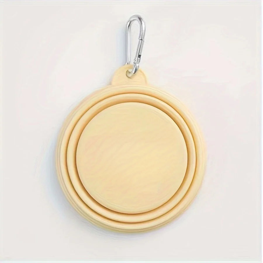 Gamelle pliante pour chien - Orange