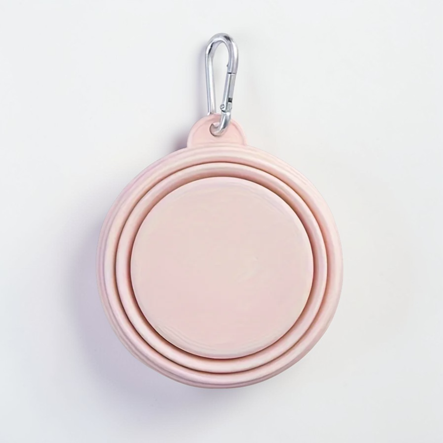 Gamelle pliable pour chien - Mousqueton inclus