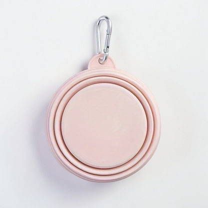 Gamelle pliable pour chien - Mousqueton inclus