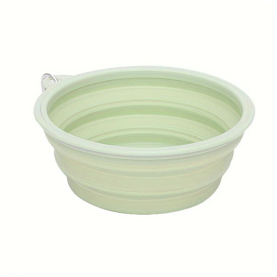 Gamelle pliante pour chien - Vert