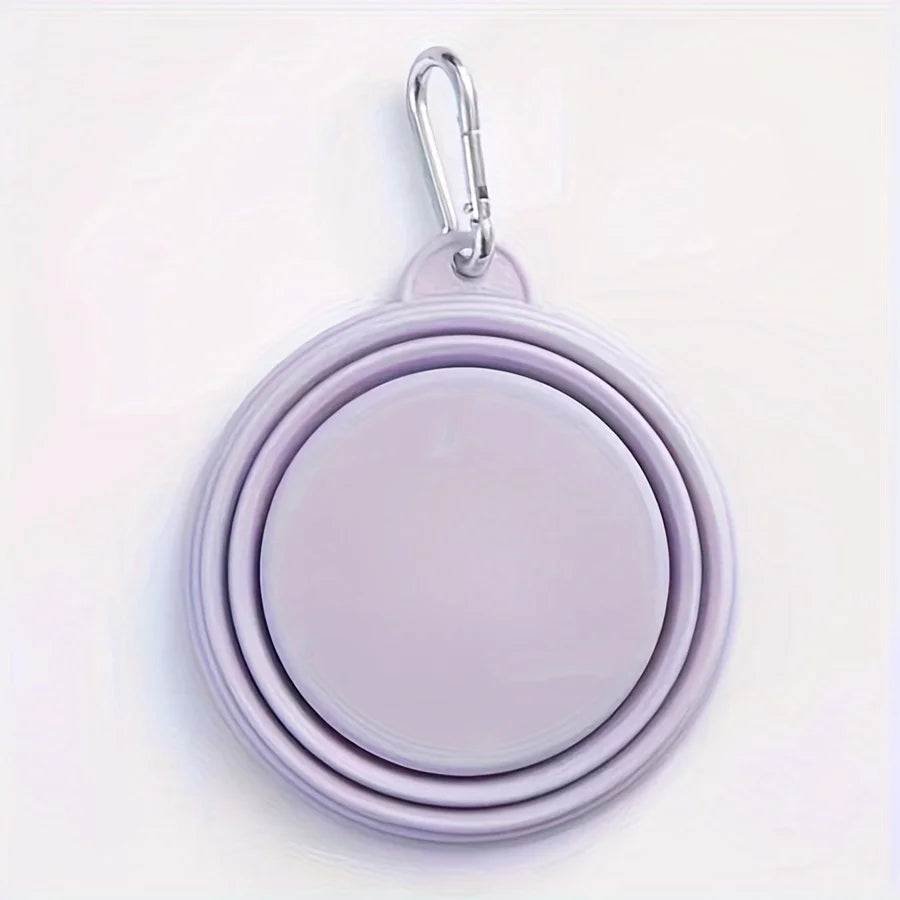 Gamelle pliante pour chien - Violet