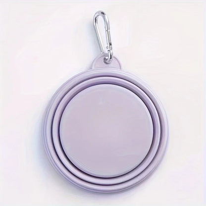 Gamelle pliante pour chien - Violet