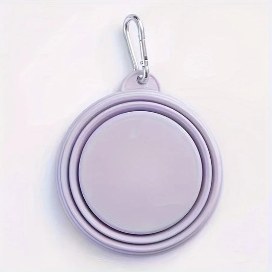 Gamelle pliante pour chien - Violet