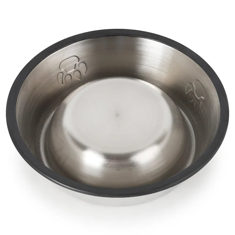 Gamelle pour chien en inox - anti-renversement