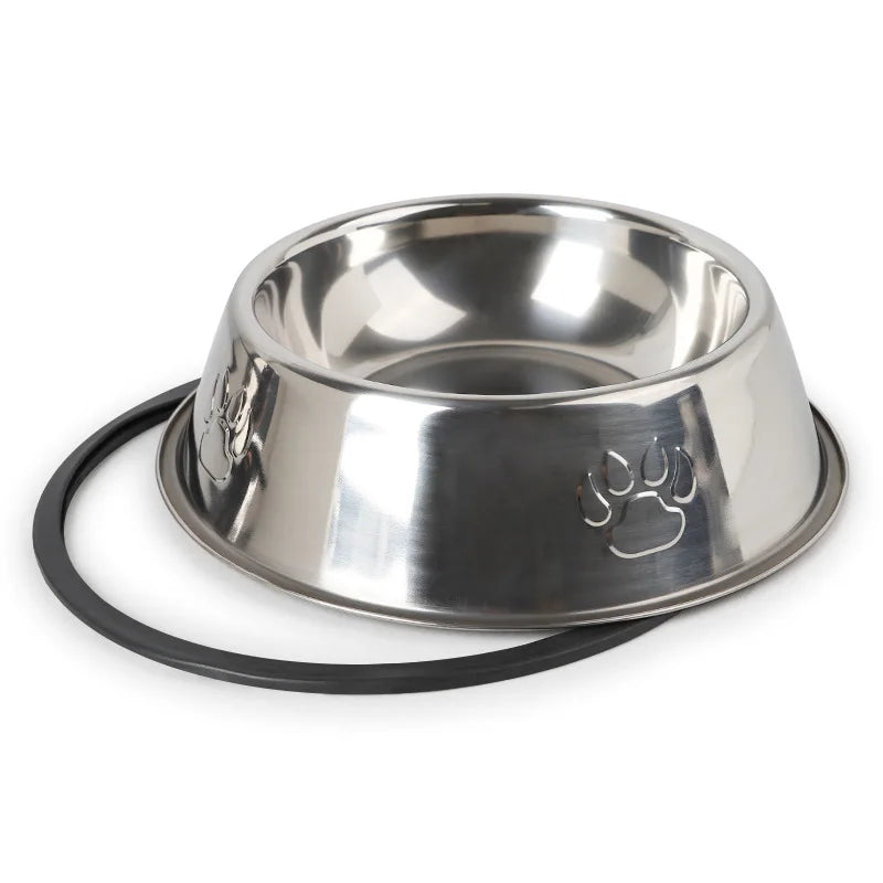 Gamelle pour chien en inox