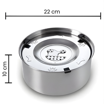 Gamelle anti éclaboussure en acier - Grande capacité 3L