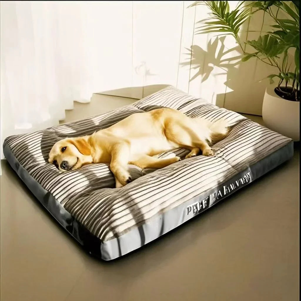 Grand matelas pour chien - Gris clair