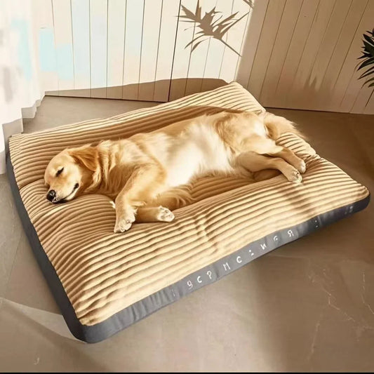 Grand matelas pour chien - Khaki