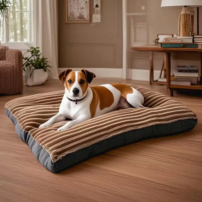 Grand matelas pour chien - Marron