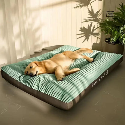 Grand matelas pour chien - Vert