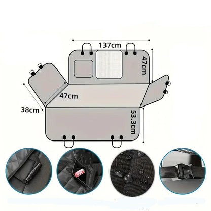 Housse de protection voiture pour chien - Dimensions