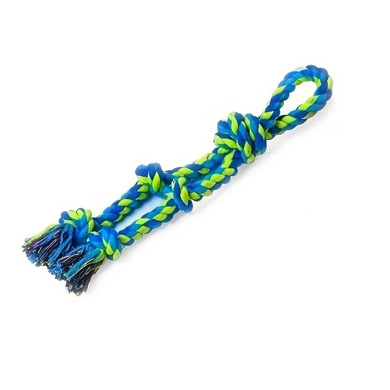 Jouet pour chien en corde - Bleu