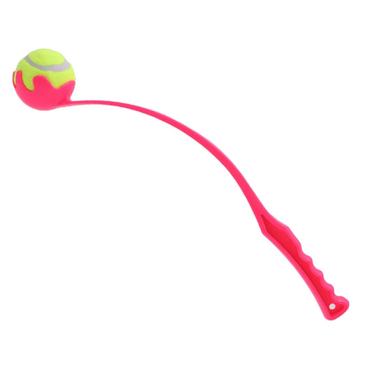 Lanceur de Balle pour Chien - Rose
