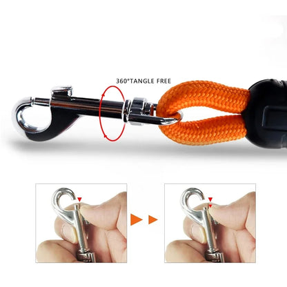 Longe corde pour Chien - anti noeud