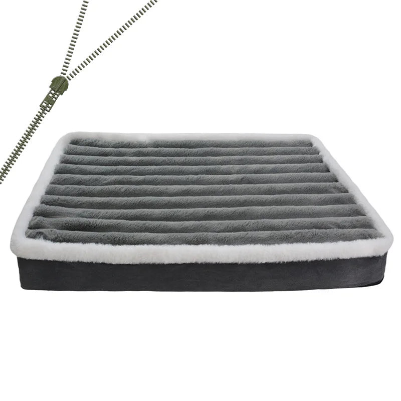 Matelas orthopédique pour chien - Gris