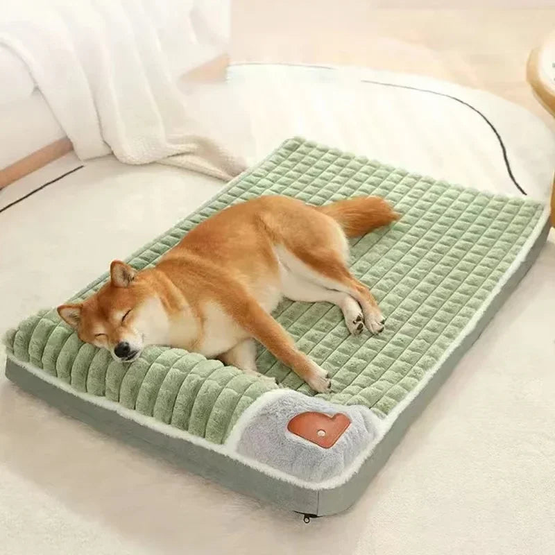 Matelas pour chien à mémoire de forme - Vert