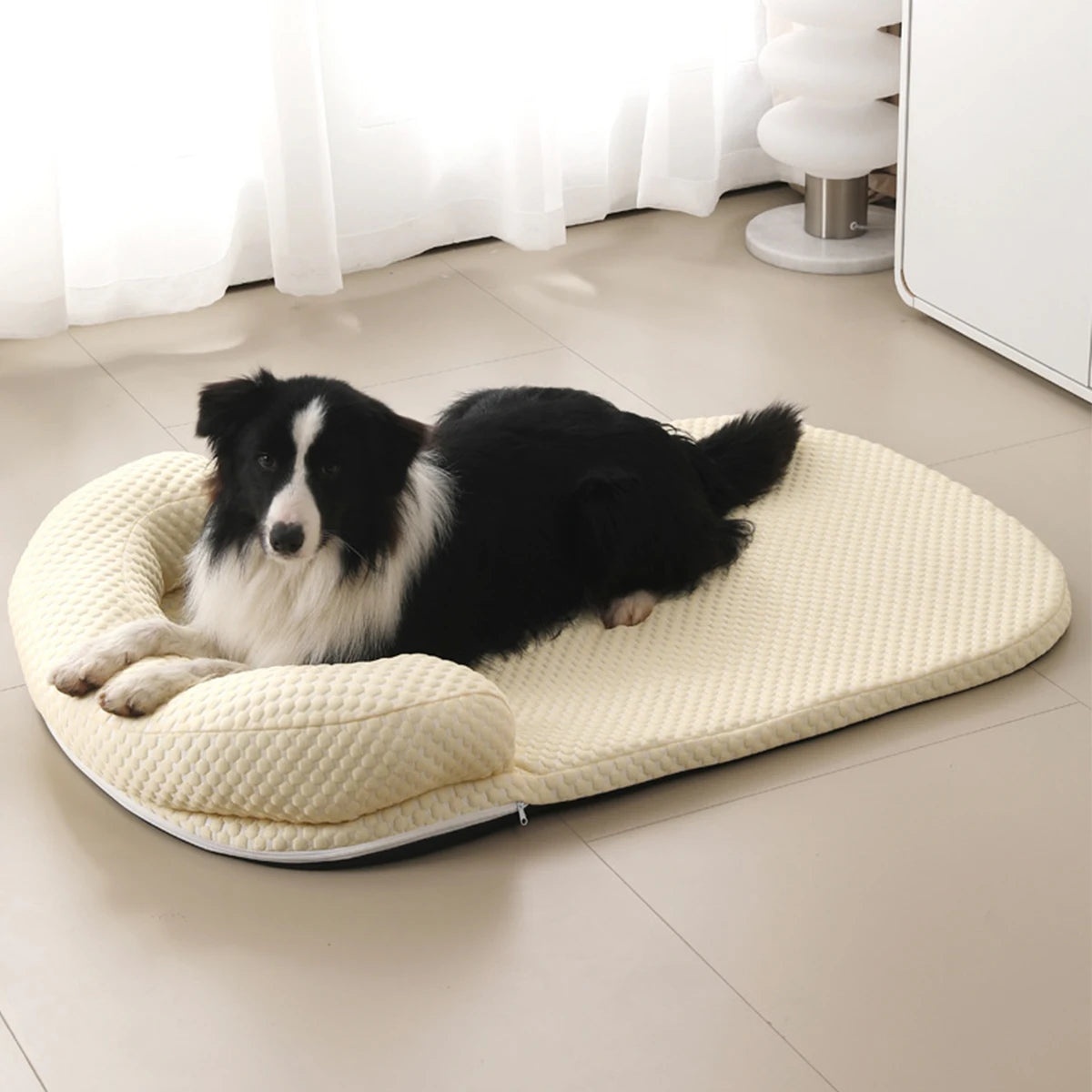 Matelas rafraichissant pour chien - Jaune