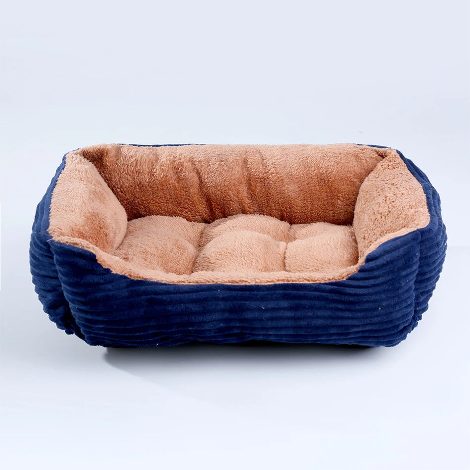Panier confort pour chien - Bleu
